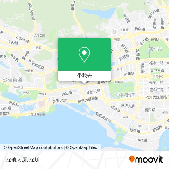 深航大厦地图