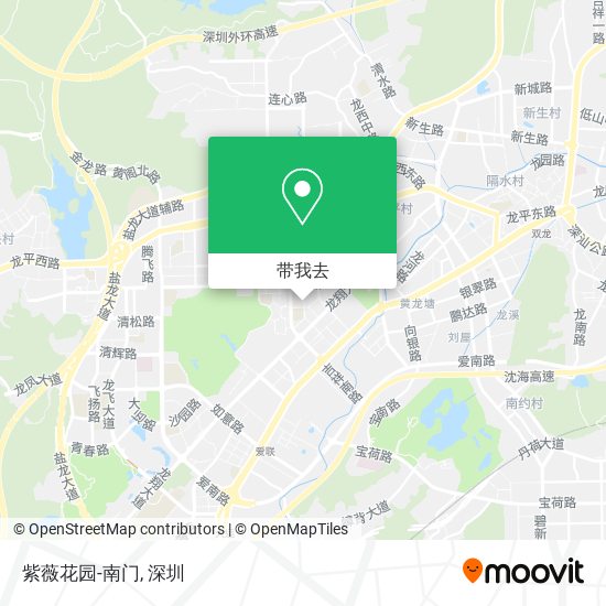 紫薇花园-南门地图