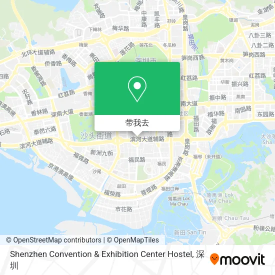 Shenzhen Convention & Exhibition Center Hostel地图