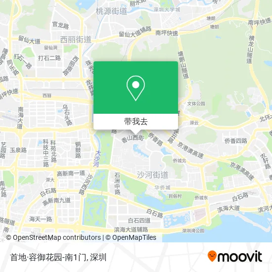 首地·容御花园-南1门地图