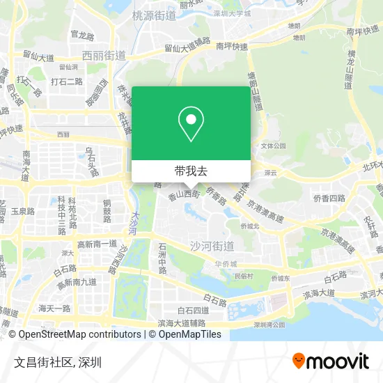 文昌街社区地图