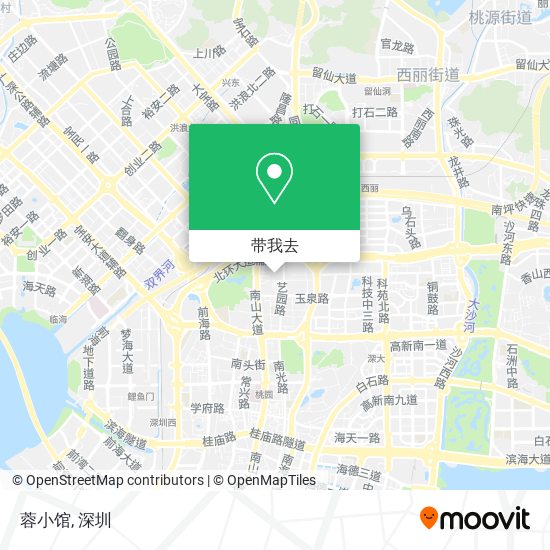蓉小馆地图