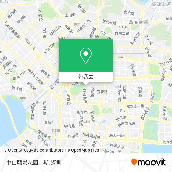 中山颐景花园二期地图