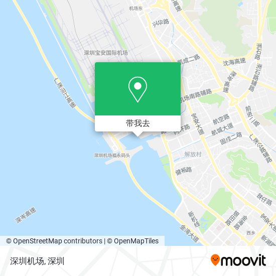 深圳机场地图