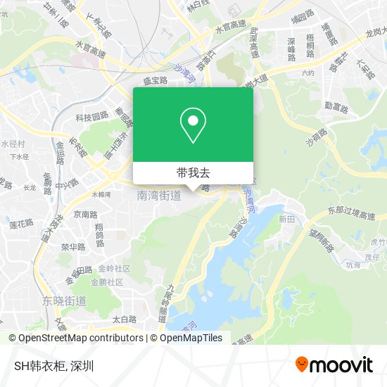 SH韩衣柜地图