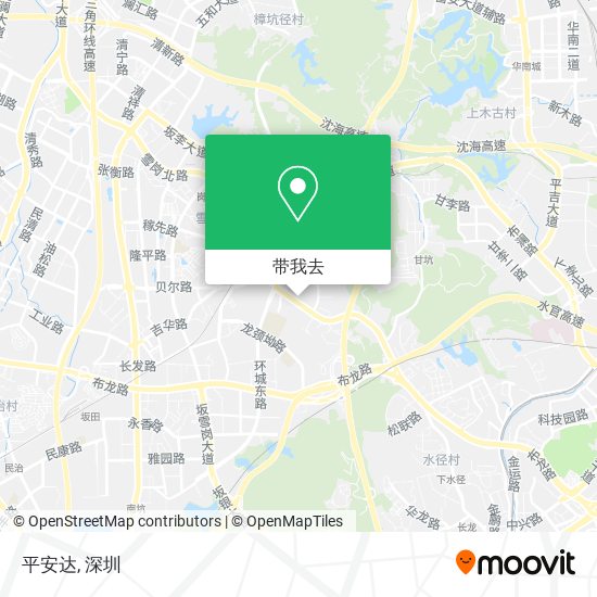 平安达地图