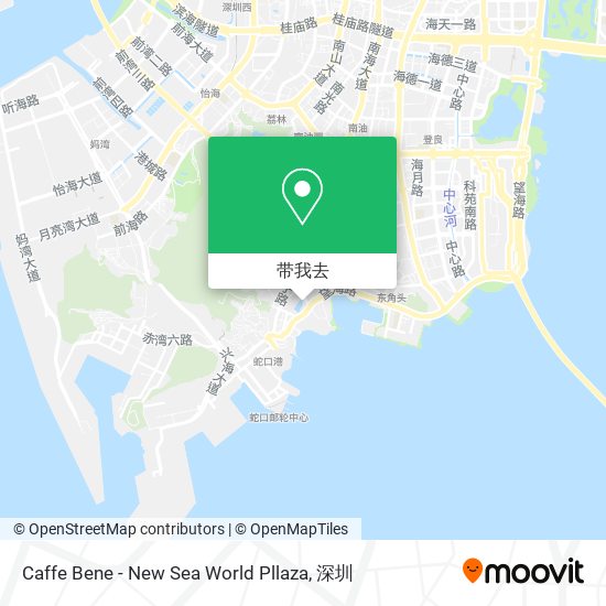Caffe Bene - New Sea World Pllaza地图