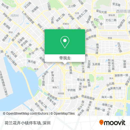 荷兰花卉小镇停车场地图