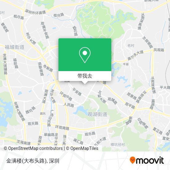 金满楼(大布头路)地图