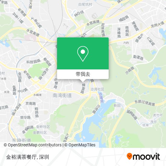 金裕满茶餐厅地图
