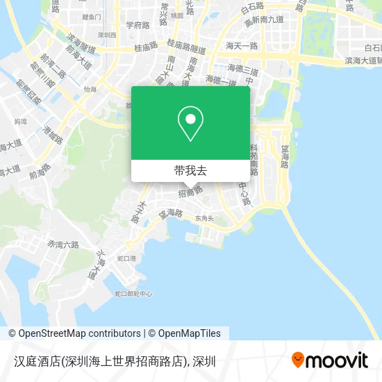 汉庭酒店(深圳海上世界招商路店)地图