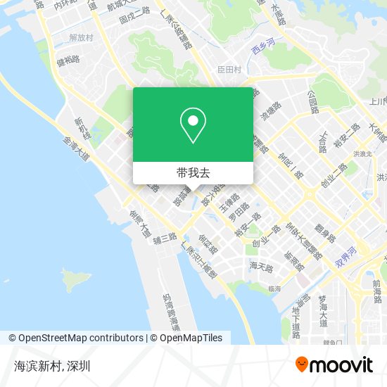 海滨新村地图