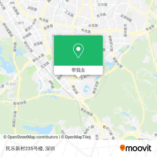 民乐新村235号楼地图