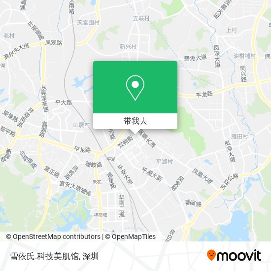 雪依氏.科技美肌馆地图