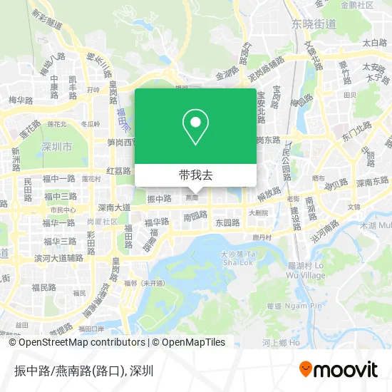振中路/燕南路(路口)地图