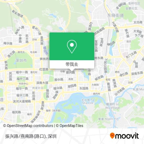 振兴路/燕南路(路口)地图
