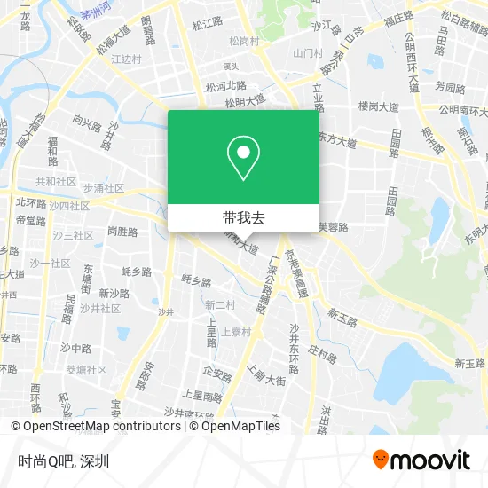 时尚Q吧地图