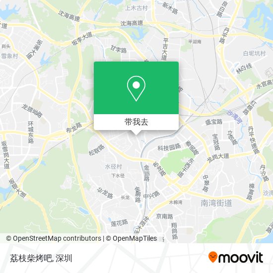 荔枝柴烤吧地图