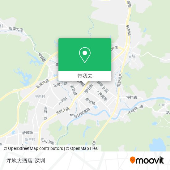 坪地大酒店地图