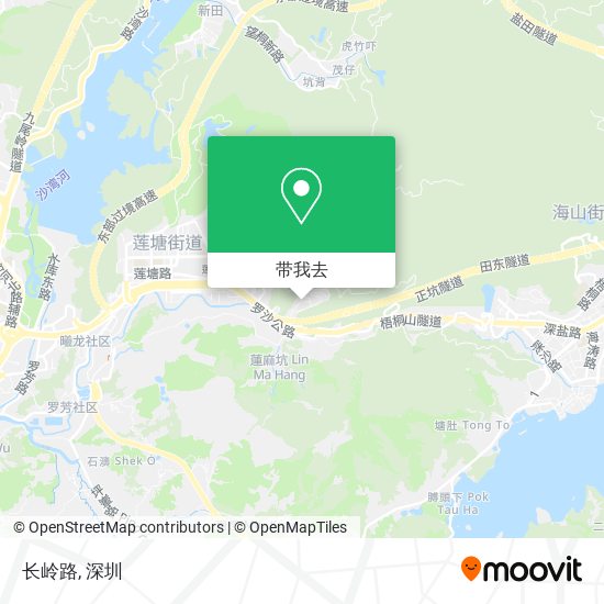 长岭路地图