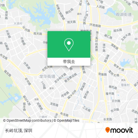 长岭坑顶地图