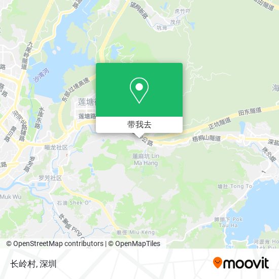 长岭村地图