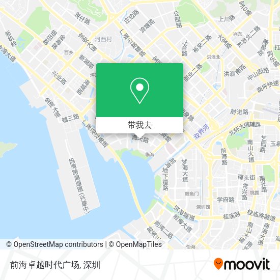 前海卓越时代广场地图
