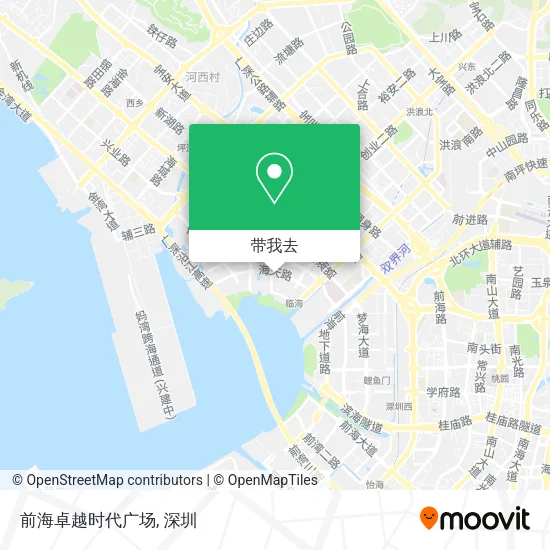 前海卓越时代广场地图