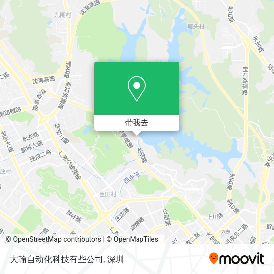 大翰自动化科技有些公司地图