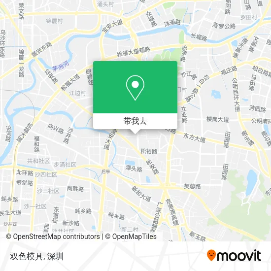 双色模具地图