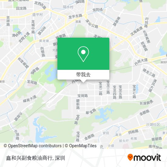 鑫和兴副食粮油商行地图