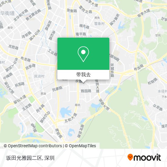 坂田光雅园二区地图