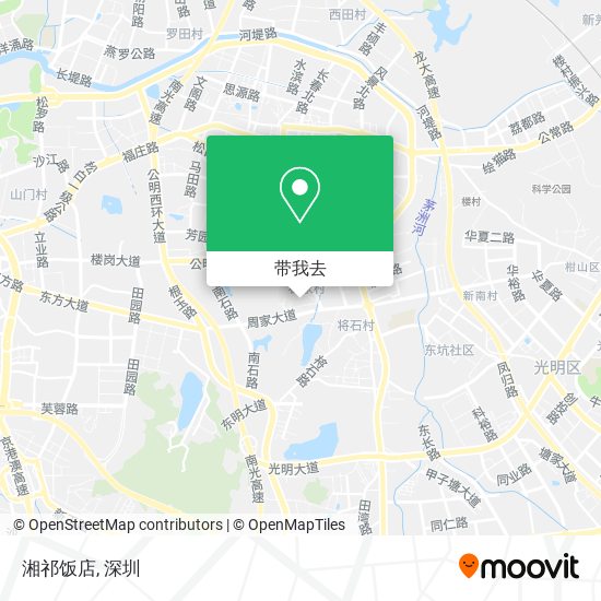 湘祁饭店地图
