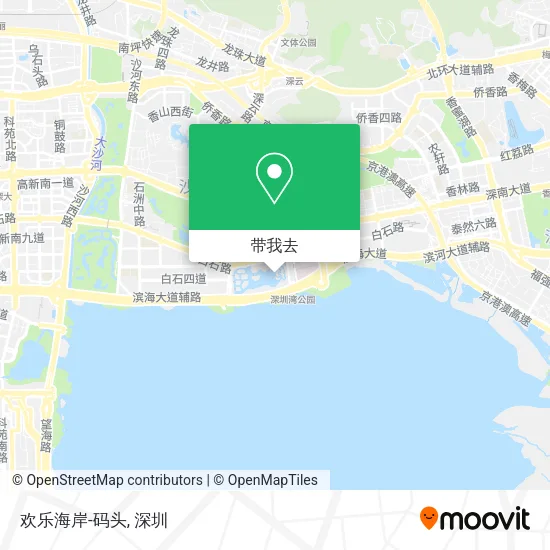 欢乐海岸-码头地图