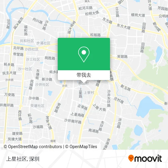 上星社区地图
