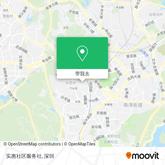 实惠社区服务社地图