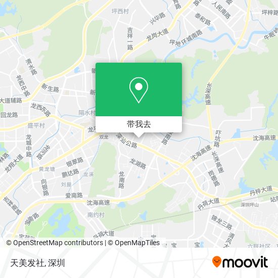 天美发社地图