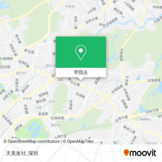 天美发社地图