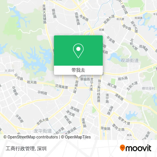 工商行政管理地图