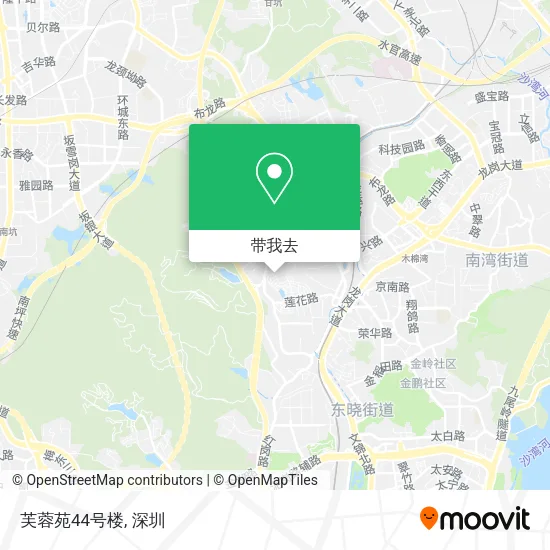 芙蓉苑44号楼地图