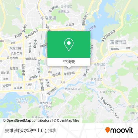 妮维雅(沃尔玛中山店)地图