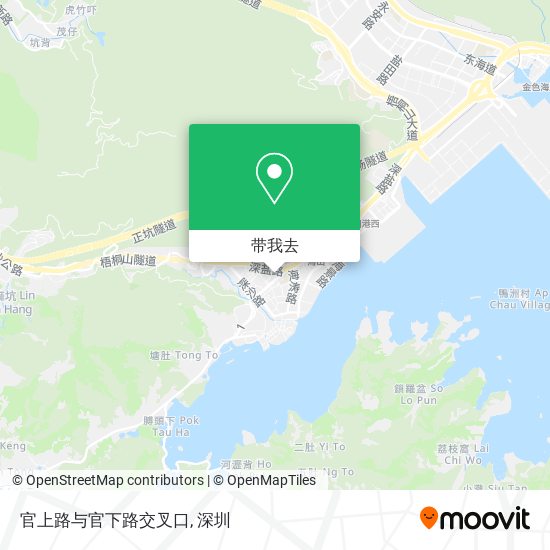 官上路与官下路交叉口地图