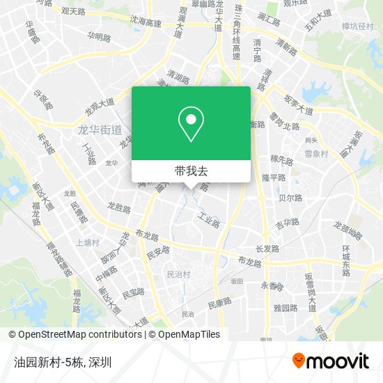 油园新村-5栋地图