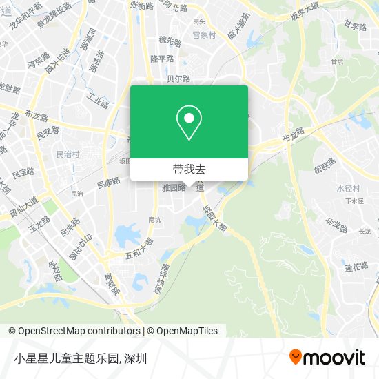 小星星儿童主题乐园地图