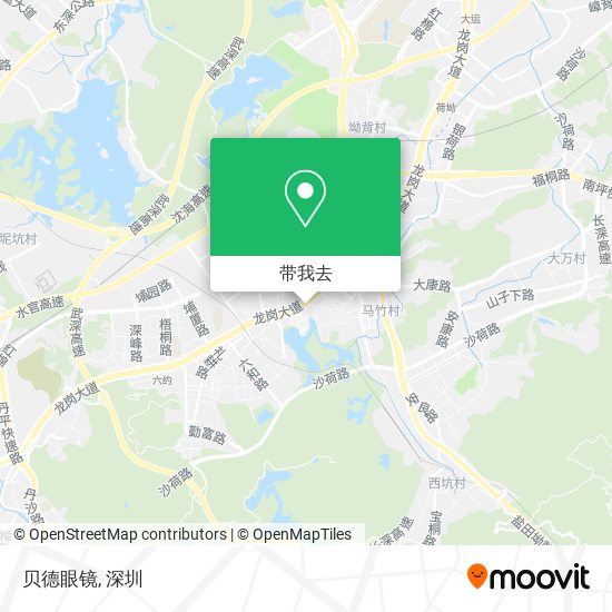 贝德眼镜地图