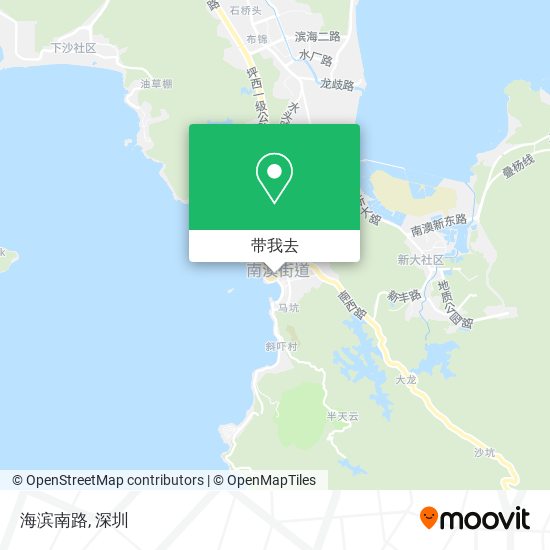 海滨南路地图