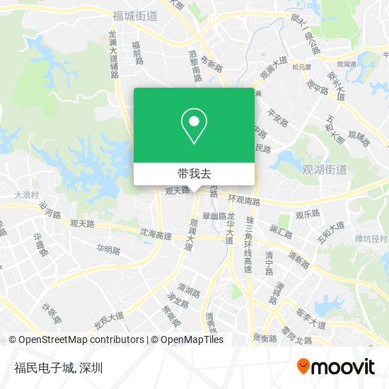 福民电子城地图