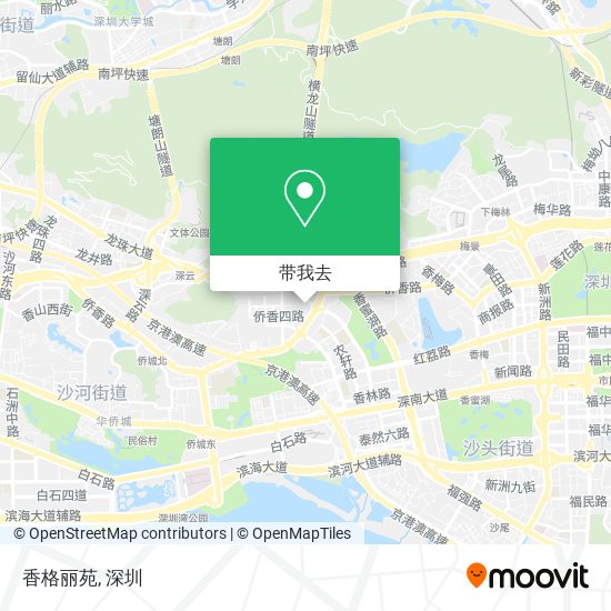 香格丽苑地图