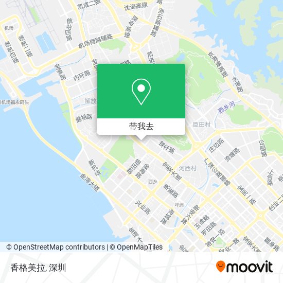 香格美拉地图