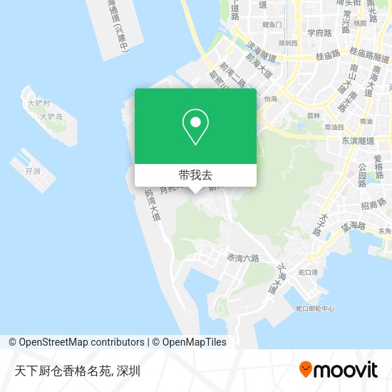 天下厨仓香格名苑地图